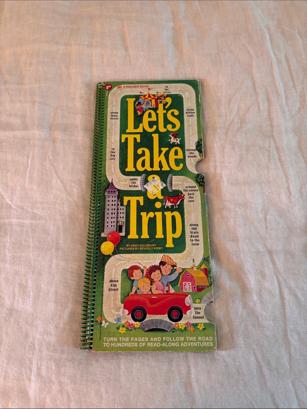 "Let's Take Trip" Golden Book vintage/Rare!